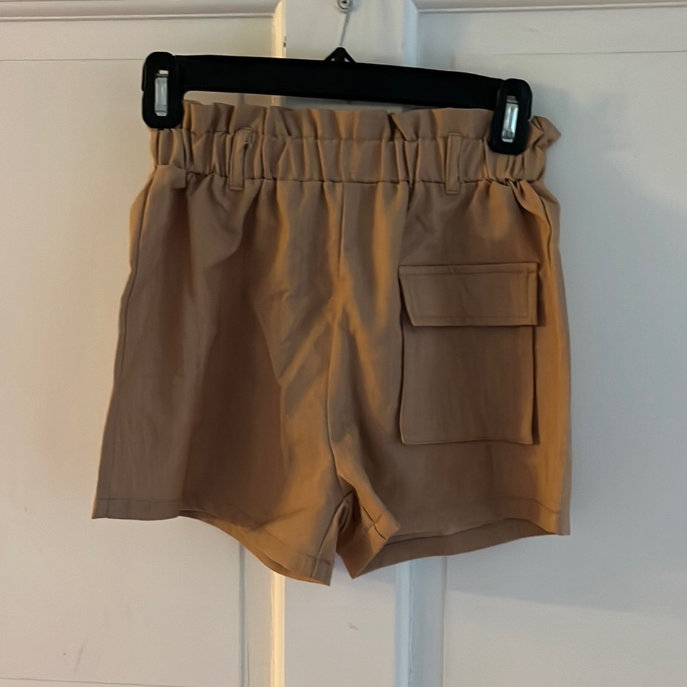 Shein girls gathered waist shorts